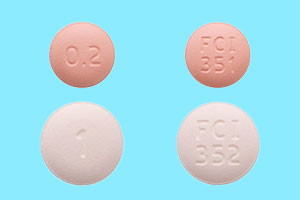 フィナステリド錠0.2mg/1mg「FCI」の錠剤