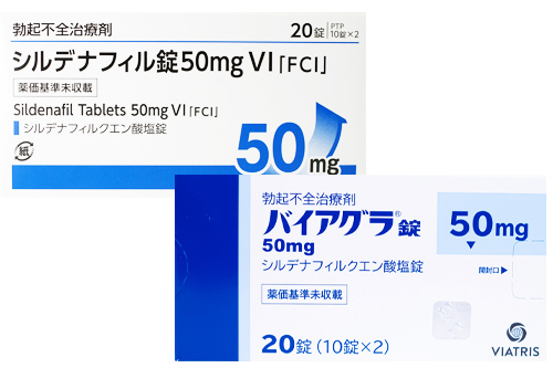 バイアグラとバイアグラジェリック