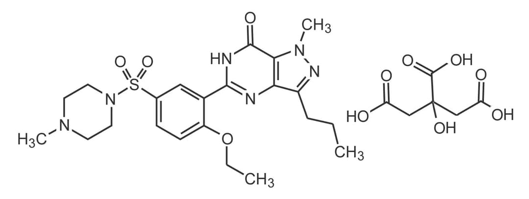 シルデナフィルクエン酸塩