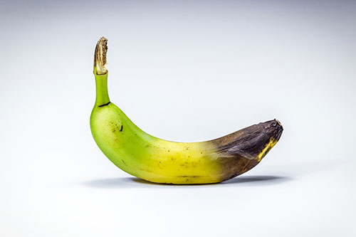 腐ったバナナ