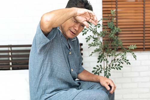 器質性EDの疑いがある男性
